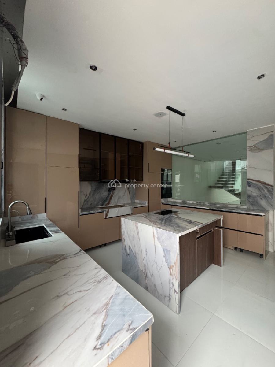 Magnificently Built 5bedroom Semi Detached Duplex with a Bq , Cinema,, Ikate, Lekki, Lagos, Semi-detached Duplex for Sale