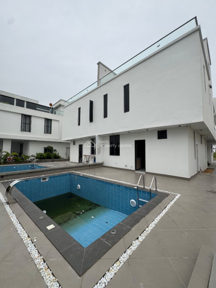 Magnificently Built 5bedroom Semi Detached Duplex with a Bq , Cinema,, Ikate, Lekki, Lagos, Semi-detached Duplex for Sale