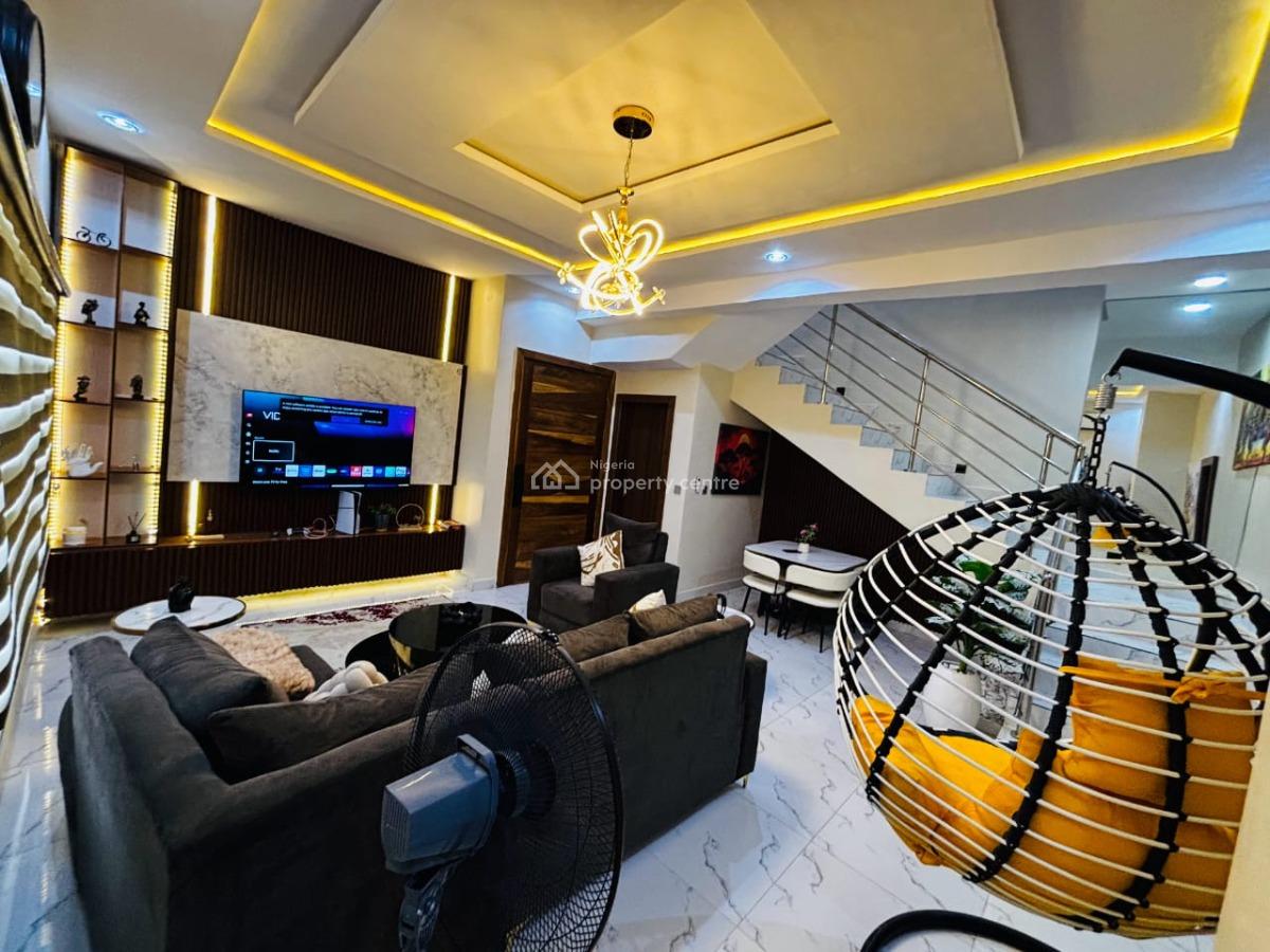 Brand New 2bedroom Maisonaiette with Ps5 & Pool, Ikate Elegushi, Lekki, Lagos, House Short Let