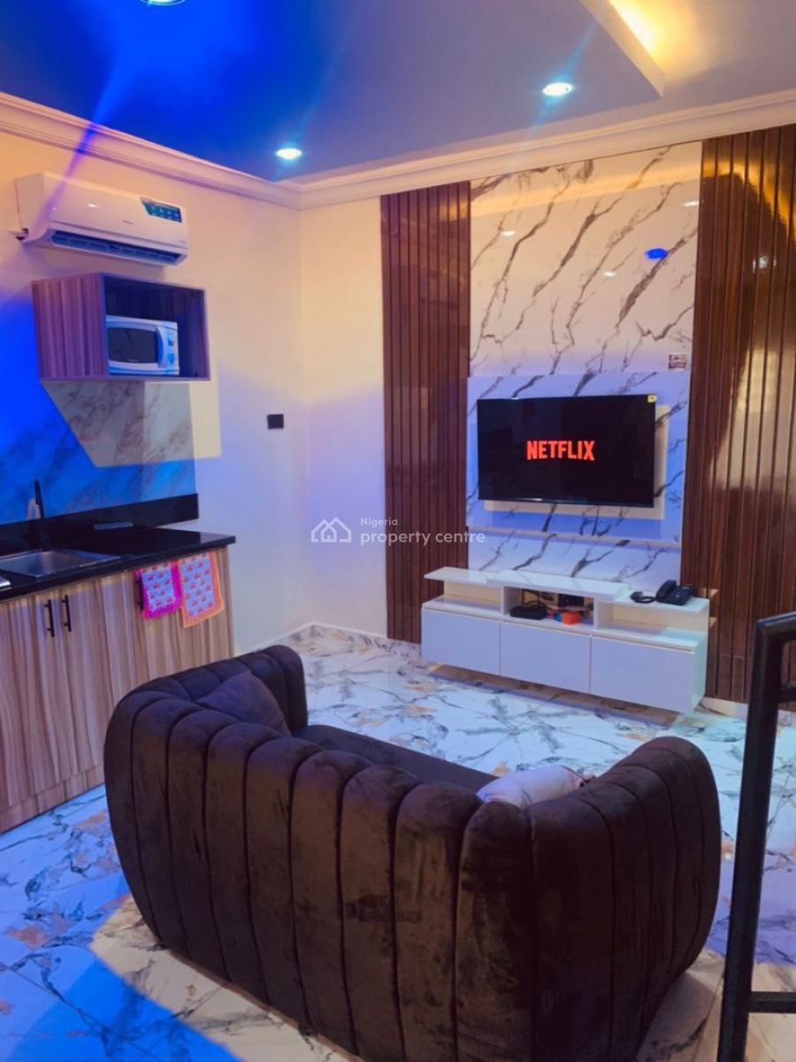 Cozy Serviced  Furnished 2 Bedroom Flat with a Bq, Lekki Phase 1, Lekki, Lagos, Flat / Apartment for Rent