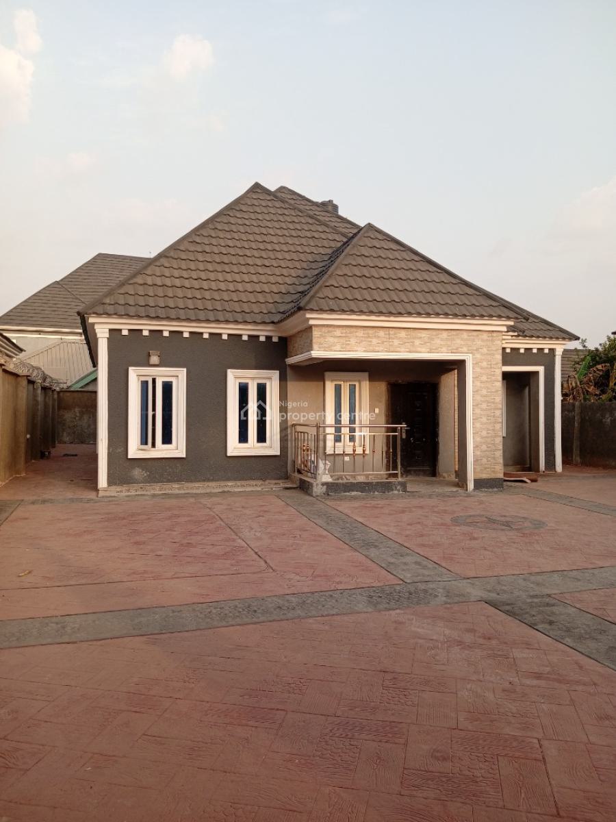 Stand Alone 3bedroom Bungalow at T-pumpy, T- Pumpy Estate Lugbe Fha, Lugbe District, Abuja, Detached Bungalow for Rent
