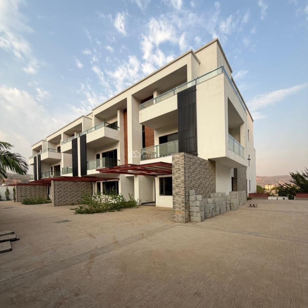 4bedroom Terrace Duplex with a Basement,pool,gym&bq, Katampe Extension, Katampe, Abuja, Terraced Duplex for Sale