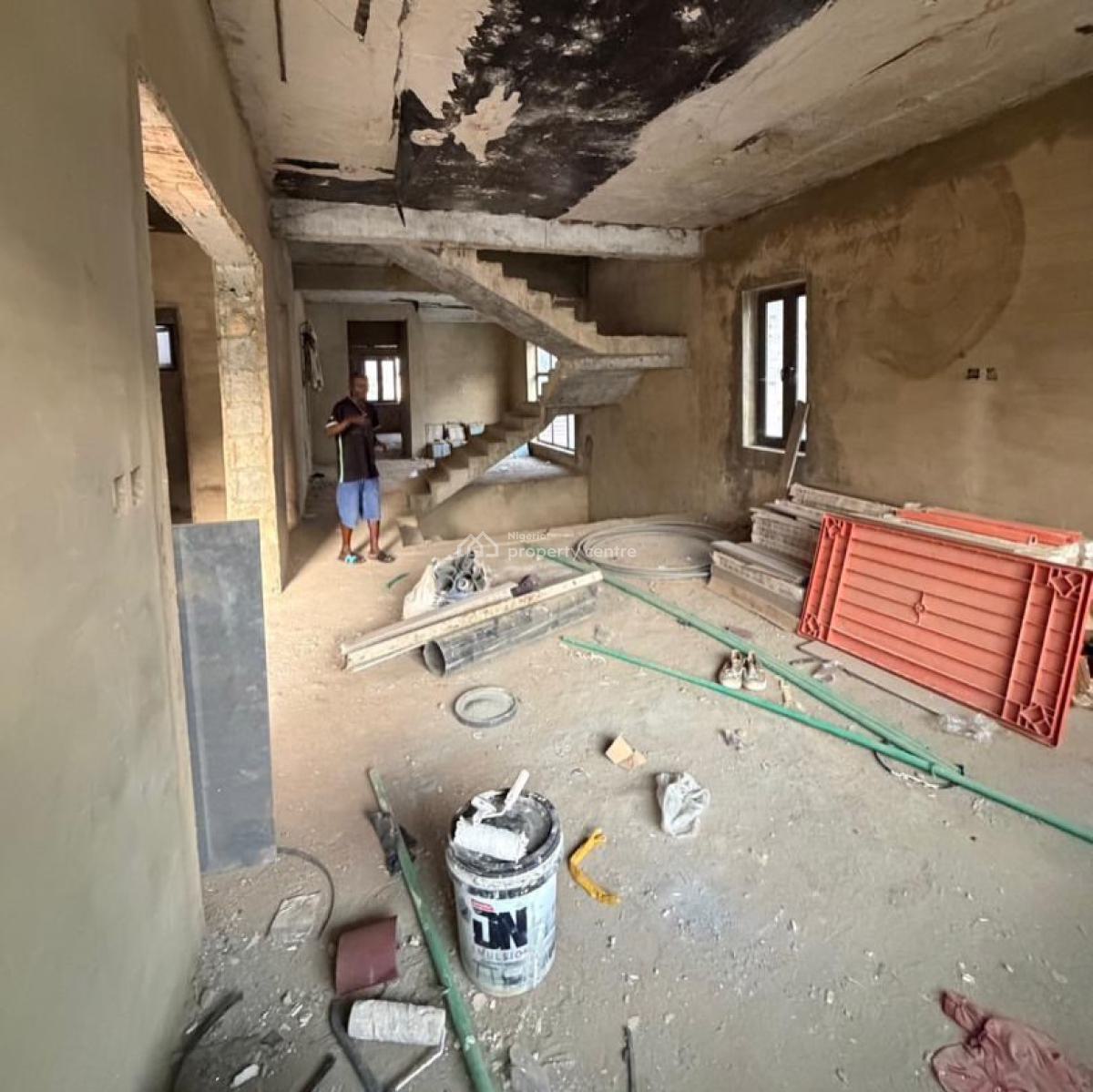 4bedroom Terrace Duplex with a Basement,pool,gym&bq, Katampe Extension, Katampe, Abuja, Terraced Duplex for Sale