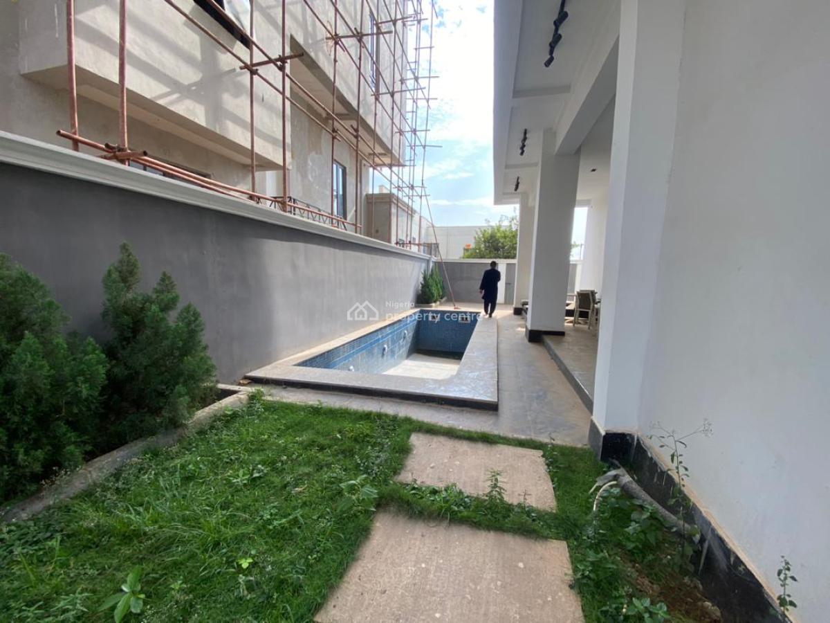 Massive 7 Bedrooms Smartly Designed Detached Duplex,bq,pool, Serene Neighborhood, Asokoro District, Abuja, Detached Duplex for Rent