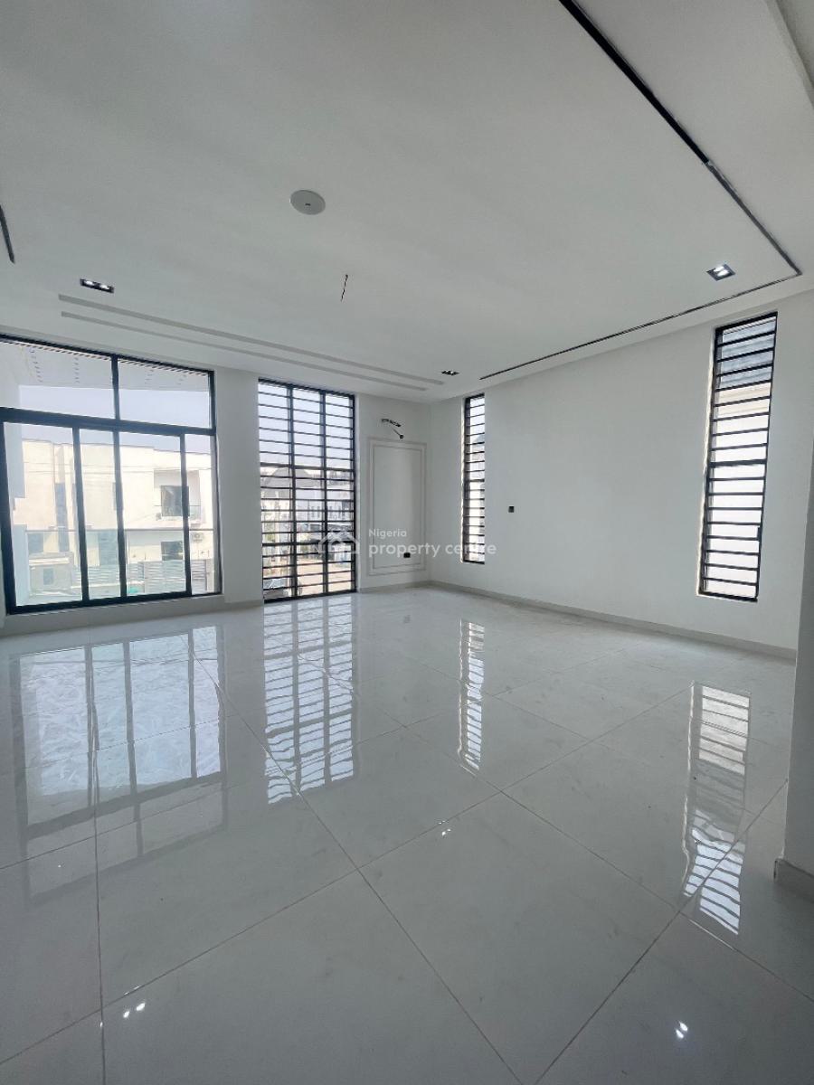 Exquisite Spacious 5 Bedroom Fully Detached Duplex with Bq and Pool, Chevron Toll Gate, Lekki, Lagos, Detached Duplex for Sale