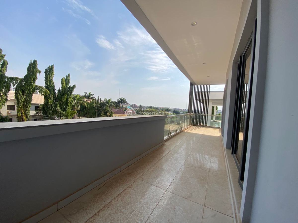 Contemporary 8 Bedroom Serviced Detached Duplex,bq,pool,cinema, Serene and Well Secured Neighborhood, Asokoro District, Abuja, Detached Duplex for Rent