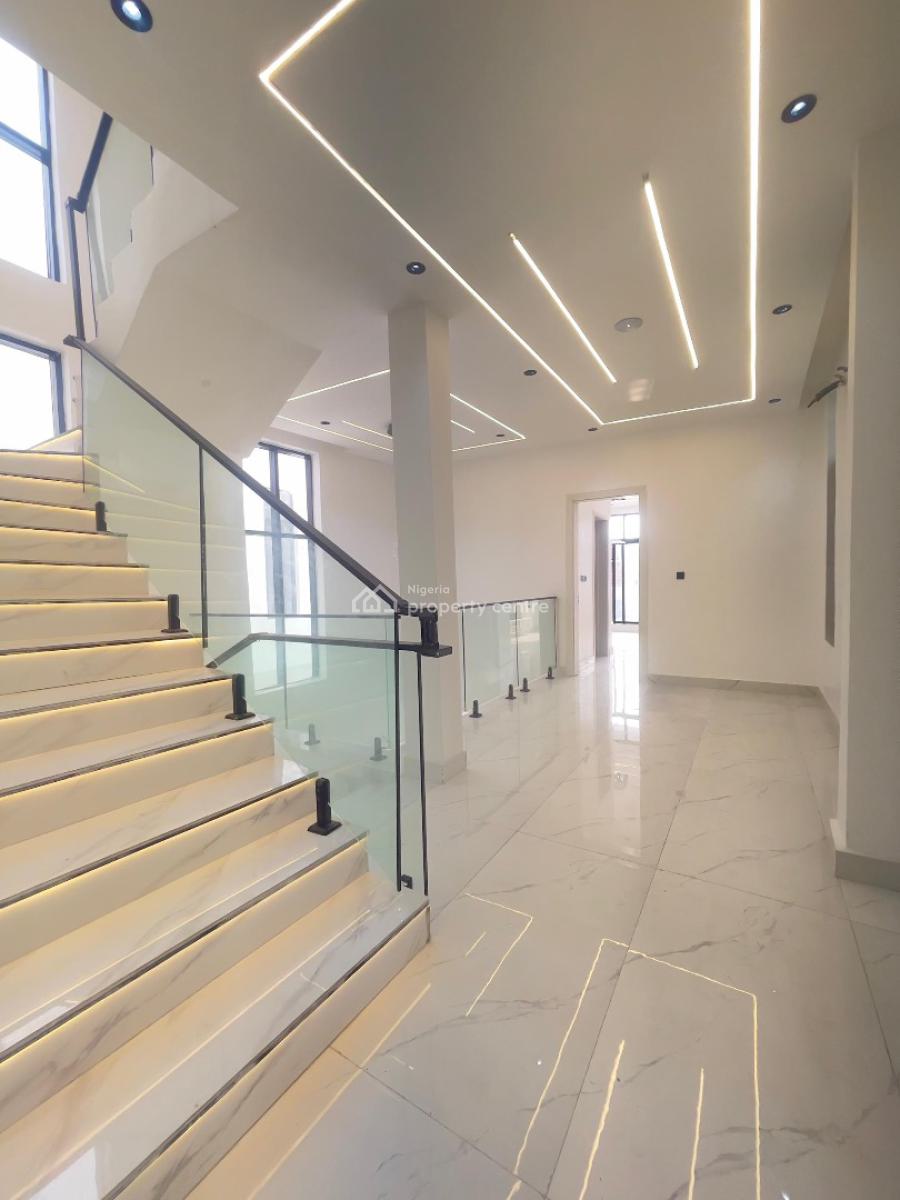 Luxurious 5 Bedroom Fully Detached Duplex with Bq, Pool, Cinema, Chevron Toll Gate, Lekki, Lagos, Detached Duplex for Sale
