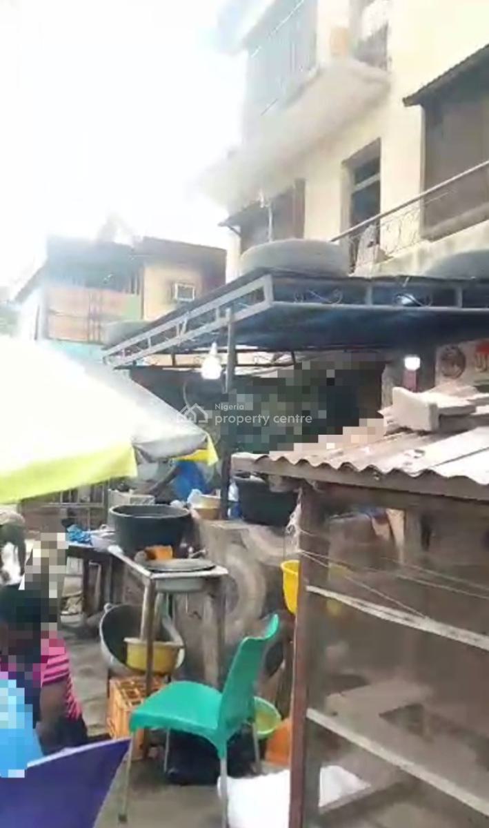 Storey Building on a 42/120 Plot of Land, Along Apapa Road, Close to Costain Bus Stop, Ebute Metta West, Yaba, Lagos, Block of Flats for Sale