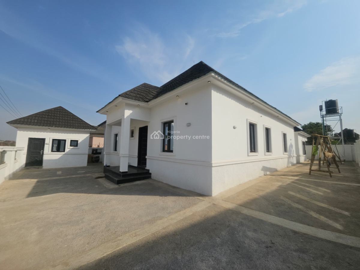 Brandnew 3 Bedroom Bungalow with 2 Room B/q, By Lokogoma Express, Lokogoma District, Abuja, Detached Bungalow for Sale