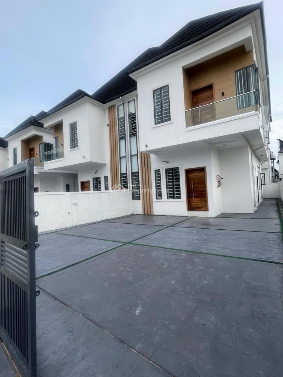 Exquisite Spacious 4 Bedroom Semi Detached House with Bq & Available, 2nd Toll Gate Ikota Gra, Ikota, Lekki, Lagos, Semi-detached Duplex for Sale