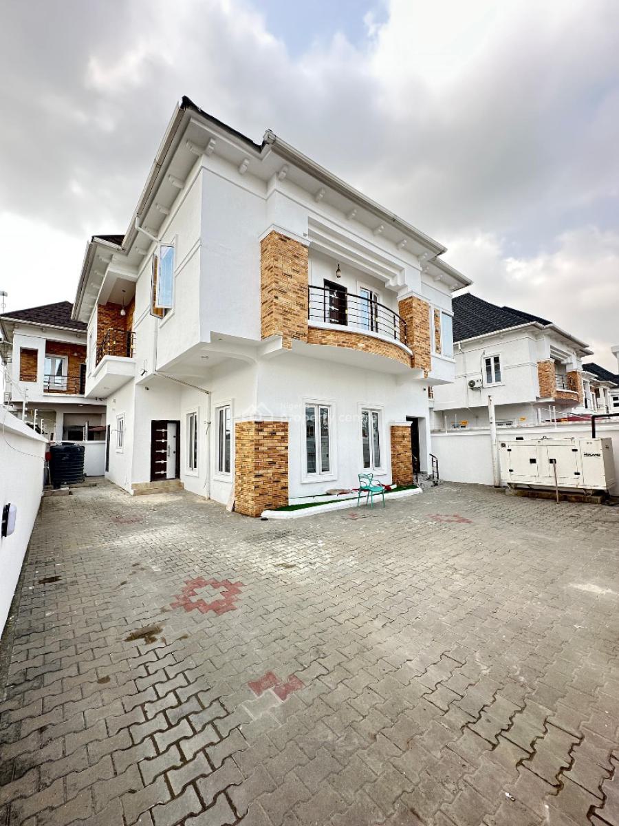 Well Built Spacious 4 Bedroom Fully Detached Duplex with Bq, Mikano, Orchid, Lekki, Lagos, Detached Duplex for Sale