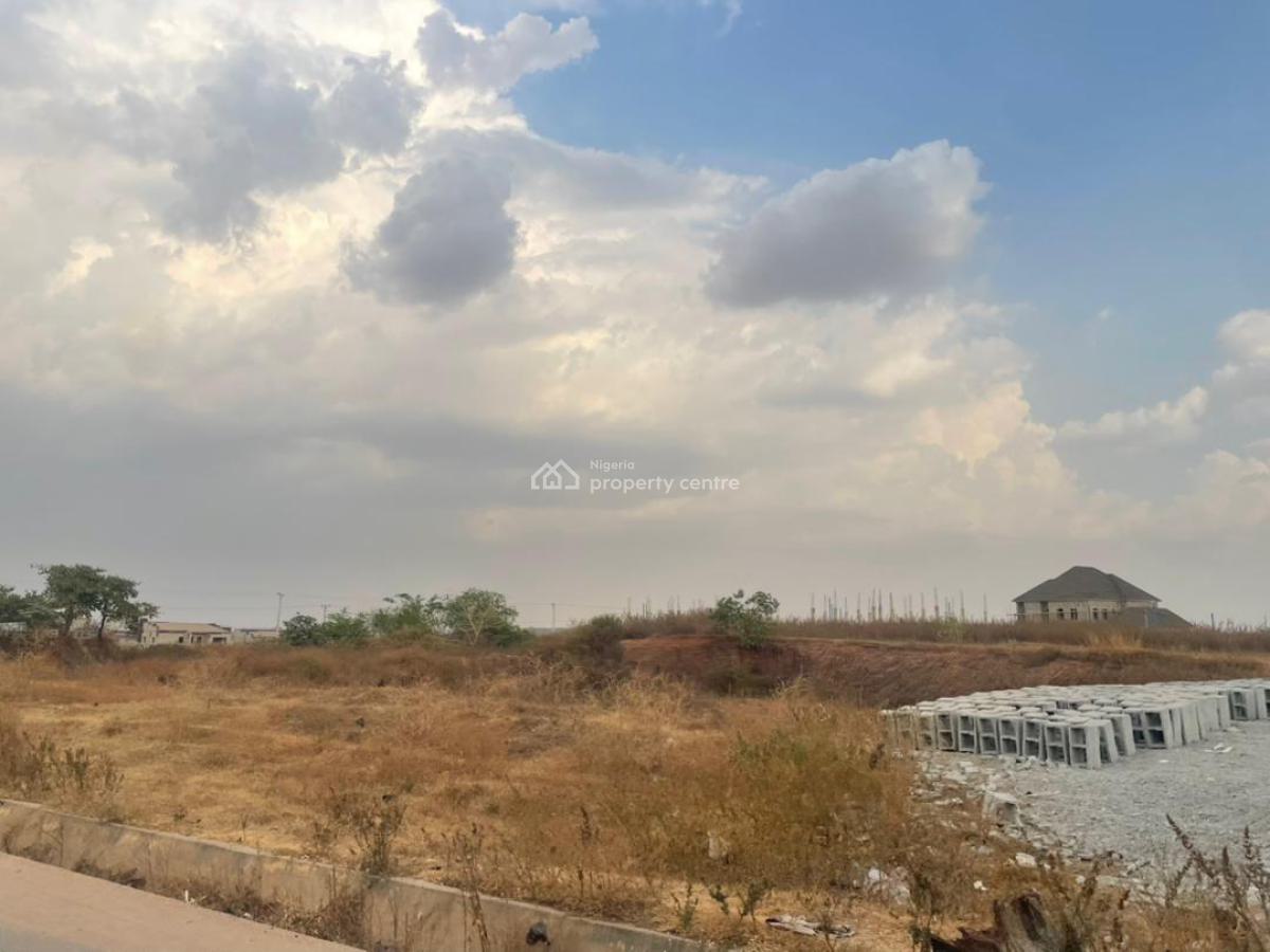 5 Bedroom Terrace Duplex + Bq, Before Gilmore Construction Yard, Sharing Fence with Lufem Estate, Guz, Guzape District, Abuja, Residential Land for Sale