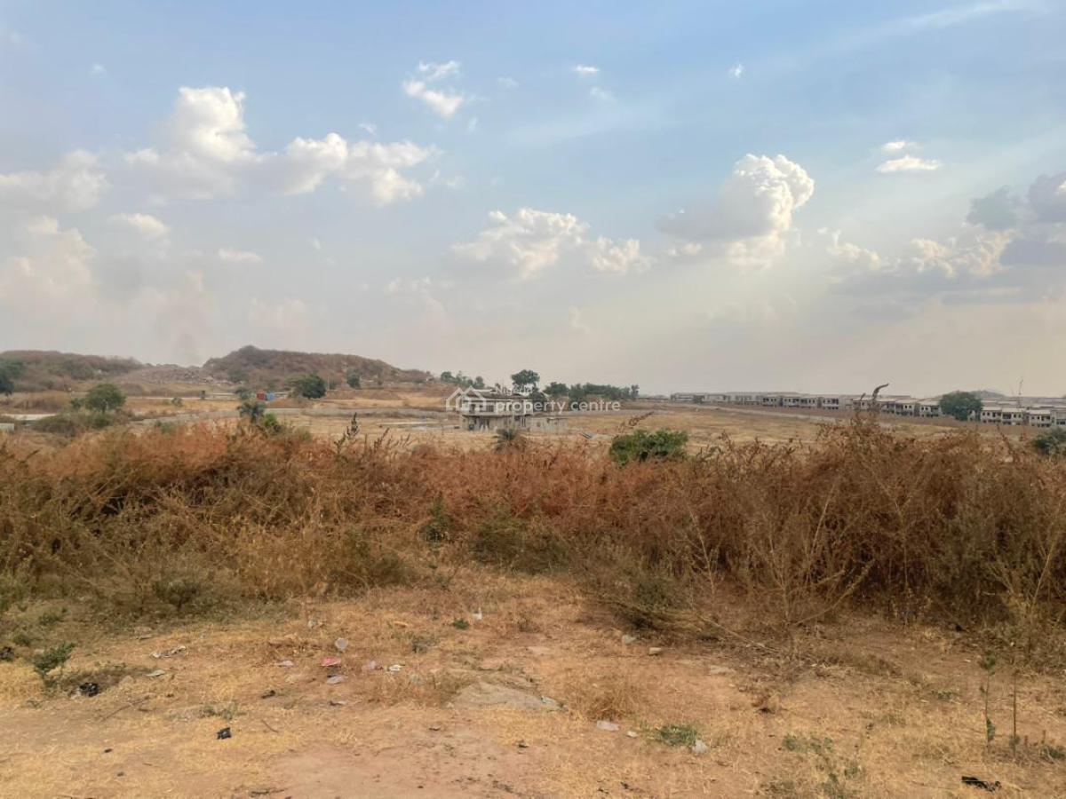 4 Bedroom Detached Duplex + Bq, Before Gilmore Construction Yard, Sharing Fence with Lufem Estate, Guz, Guzape District, Abuja, Residential Land for Sale