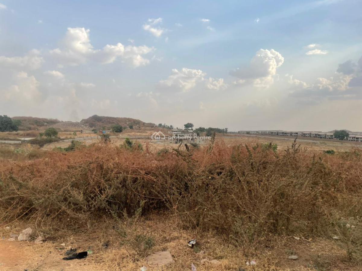 5 Bedroom Detached Duplex + Bq, Before Gilmore Construction Yard, Sharing Fence with Lufem Estate, Guz, Guzape District, Abuja, Residential Land for Sale