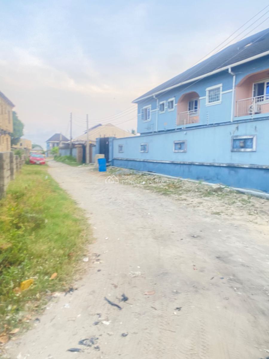 Good Deal !! 370sqm Fenced Cornerpiece Land with Cofo, Ogombo, Ajah, Lagos, Residential Land for Sale