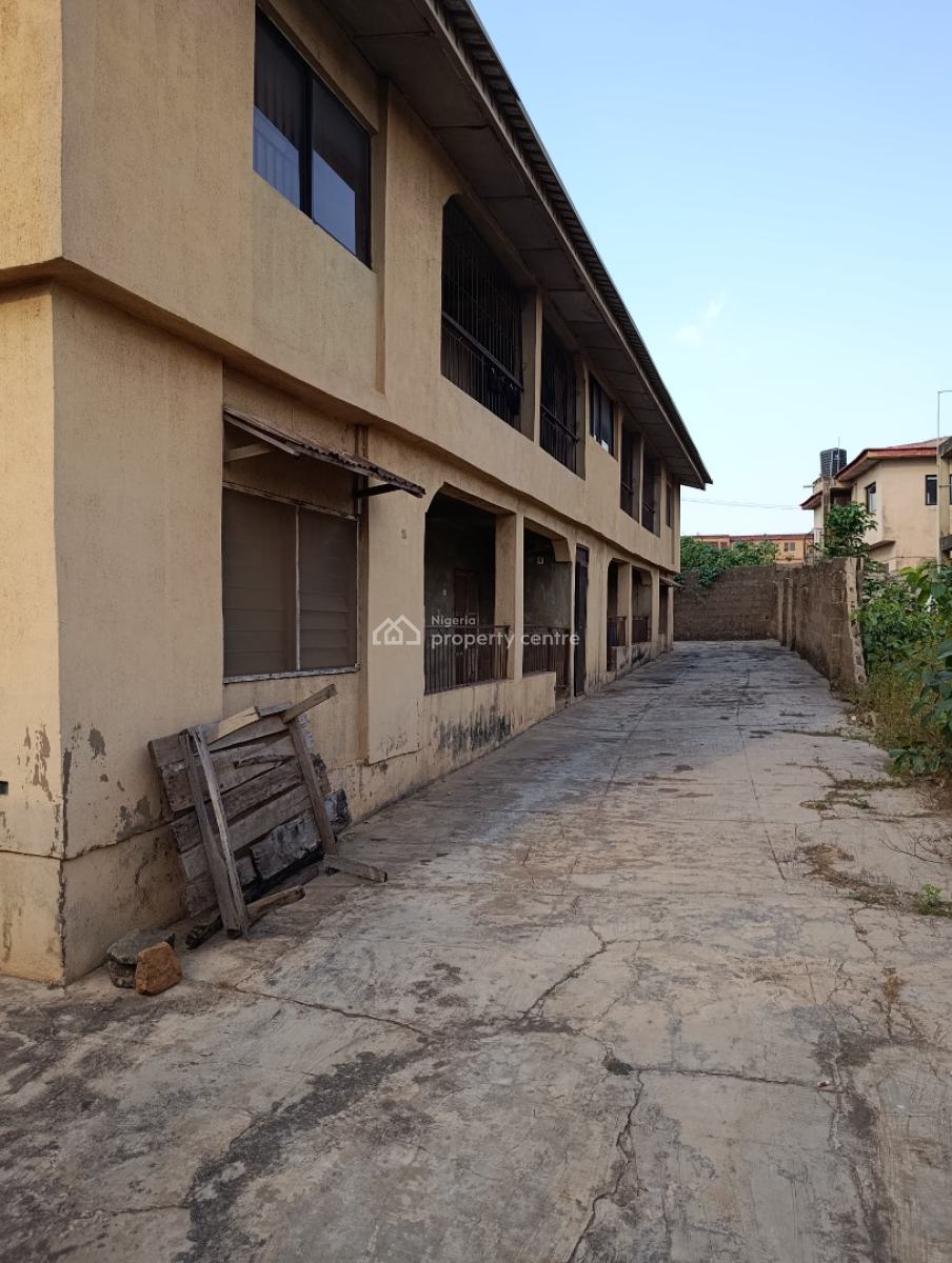 4 Flat of 3 Bedroom Each on a Plot of Land with Running Water, Ebenezery, Ibadan Polytechnic Area, Alakia, Ibadan, Oyo, Block of Flats for Sale