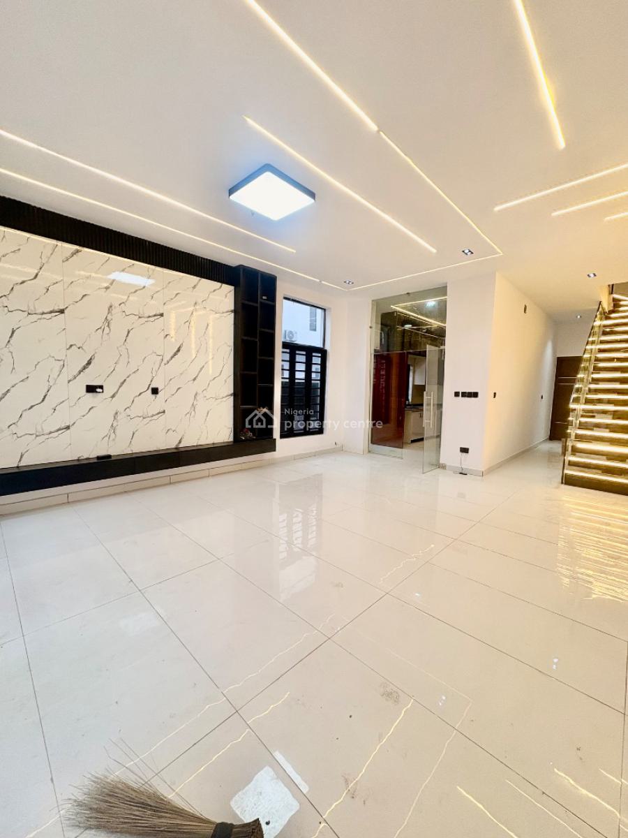 Super Deluxe Newly Built 4 Bedroom Semi Detached Duplex with Bq, Ikota Gra, Ikota Mega Chicken, Ikota, Lekki, Lagos, Semi-detached Duplex for Rent