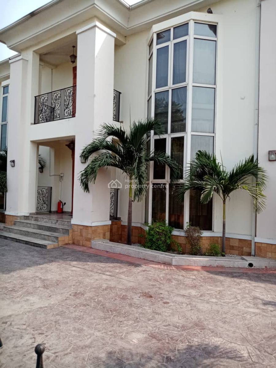 Huge Mansion of 7 Bedroom Detached Duplex with a Pool,bq and Roof Top, Royal Garden Estate, Ajah, Lagos, Detached Duplex for Sale