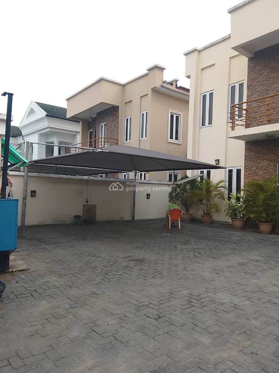 Luxury 5-bedroom Detached Penthouse with Bq, Study & Swimming Pool, Lekki Phase 1, Lekki, Lagos, Detached Duplex for Rent