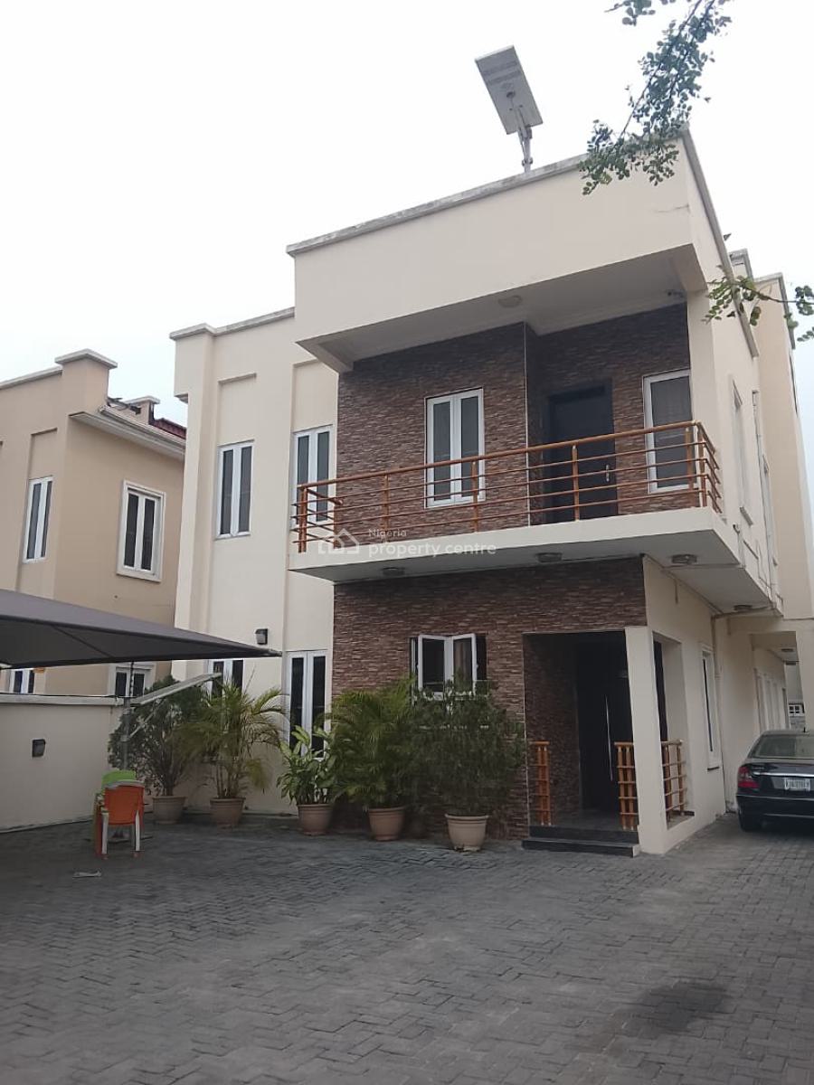 Luxury 5-bedroom Detached Penthouse with Bq, Study & Swimming Pool, Lekki Phase 1, Lekki, Lagos, Detached Duplex for Rent