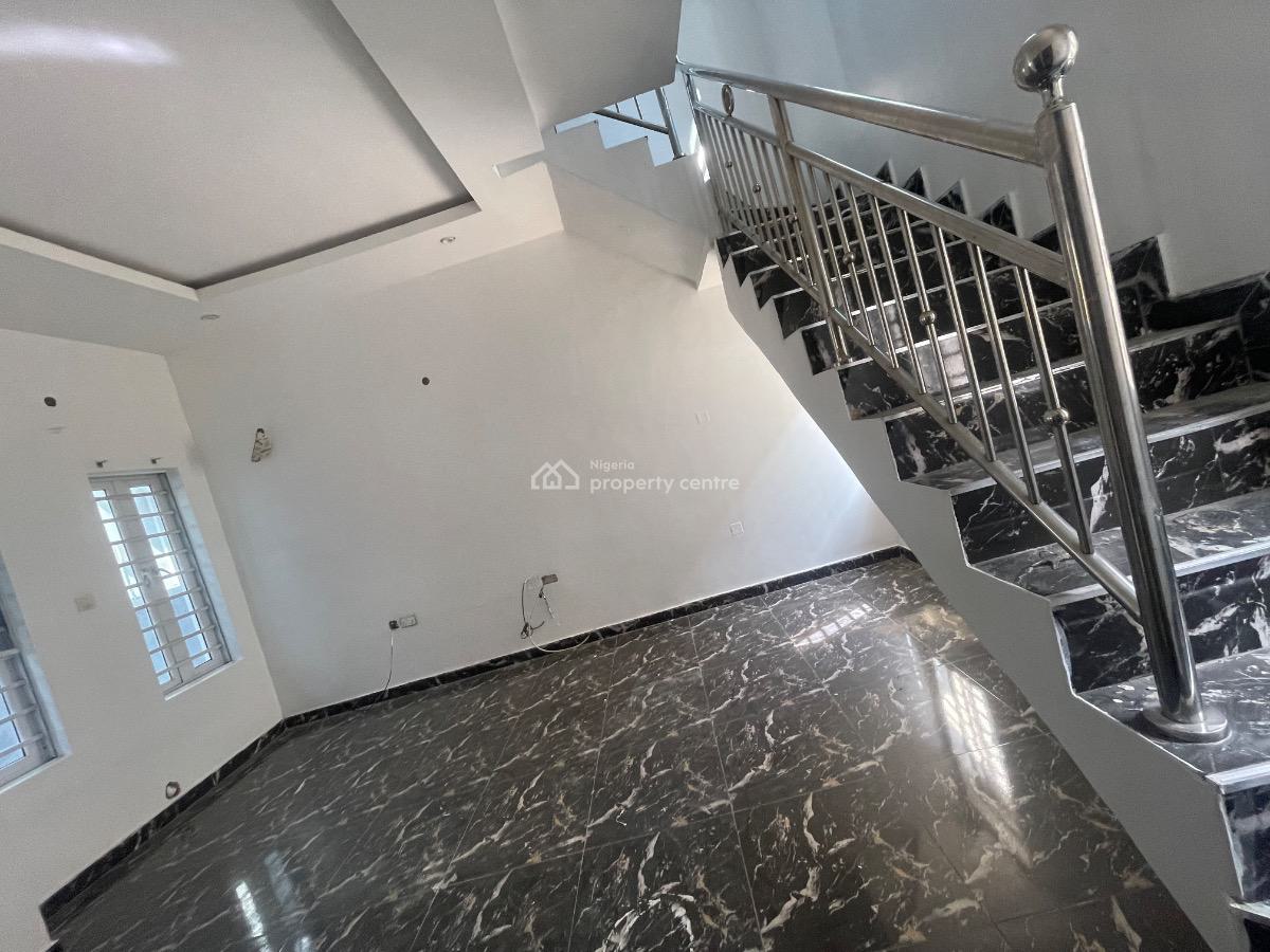2 Bedroom Terrace Duplex Plus 1 Room Bq Downstairs, Located Inside Call to Access Estate,2 People in The Compound,and Good, Sangotedo, Ajah, Lagos, Terraced Duplex for Rent