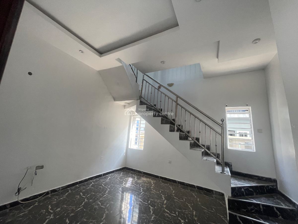 2 Bedroom Terrace Duplex Plus 1 Room Bq Downstairs, Located Inside Call to Access Estate,2 People in The Compound,and Good, Sangotedo, Ajah, Lagos, Terraced Duplex for Rent