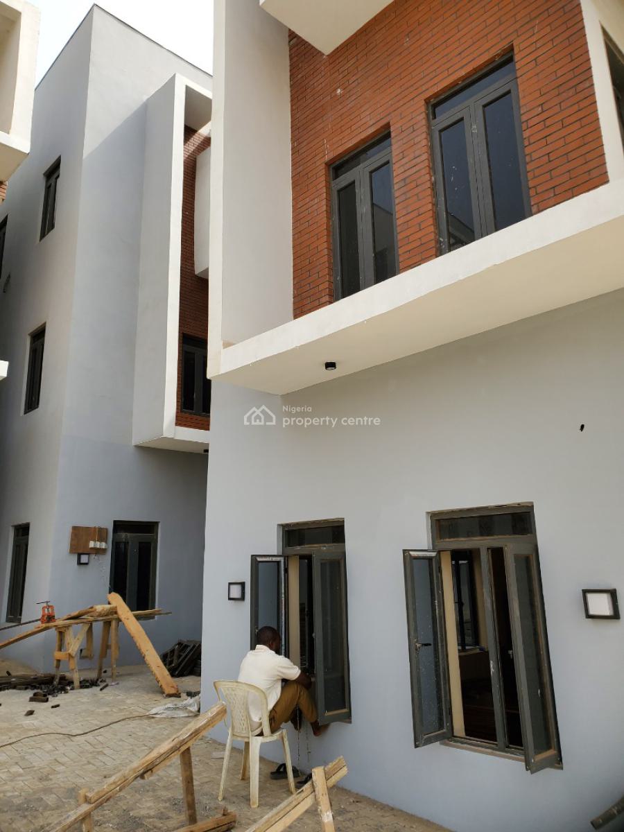 Luxury 4-bedroom Terrace Duplex with Bq, Mabushi, Abuja, Terraced Duplex for Rent