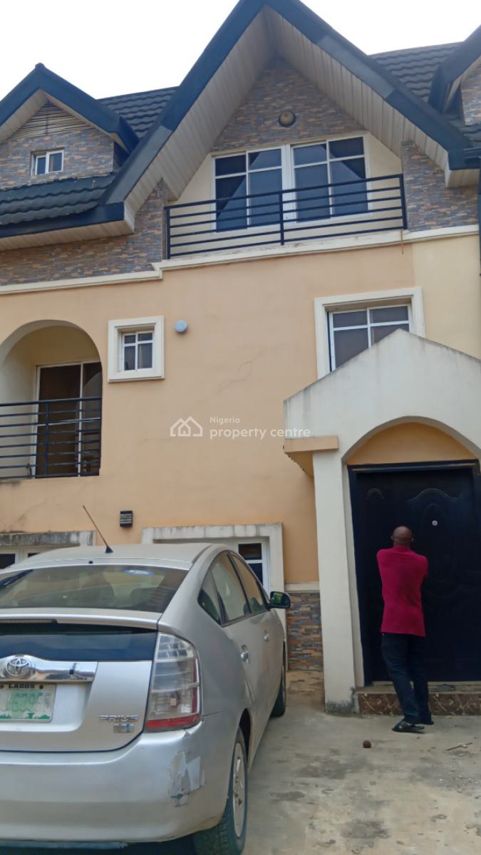 Luxury 3 Bedroom Terraced Duplex in Journalist Estate Phase One, Journalist Estate Phase One, Berger, Arepo, Ogun, Terraced Duplex for Sale