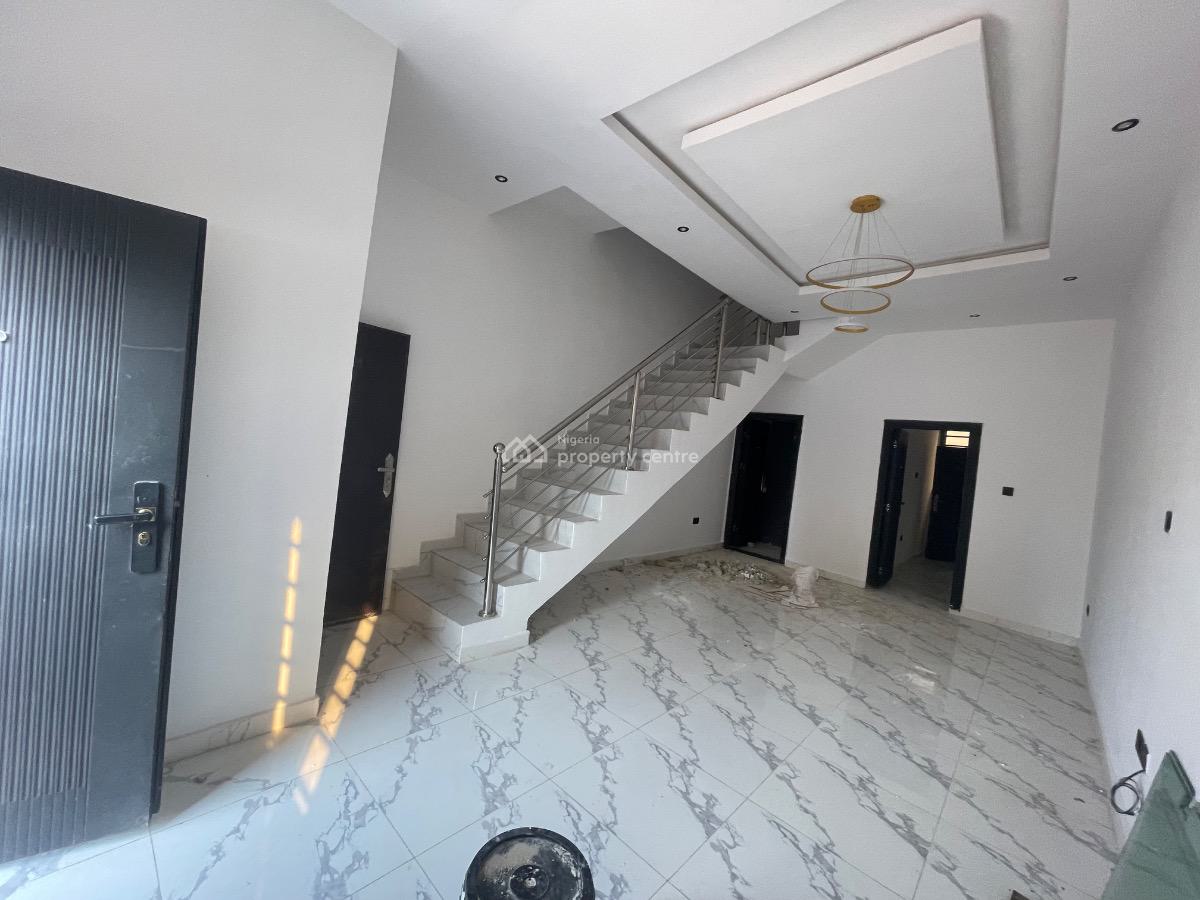 Standard Brand New 2 Bedroom Terrace Duplex with Bq and Personal Compo, Located Inside an Estate,good Road,clean Environment,, Sangotedo, Ajah, Lagos, Terraced Duplex for Rent