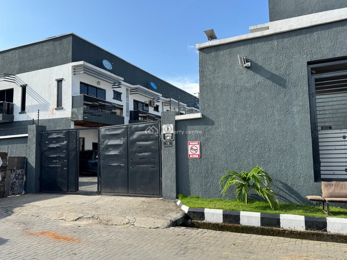 Luxury 4bedroom, Behind Pinnock, Lekki, Lagos, Terraced Duplex for Rent