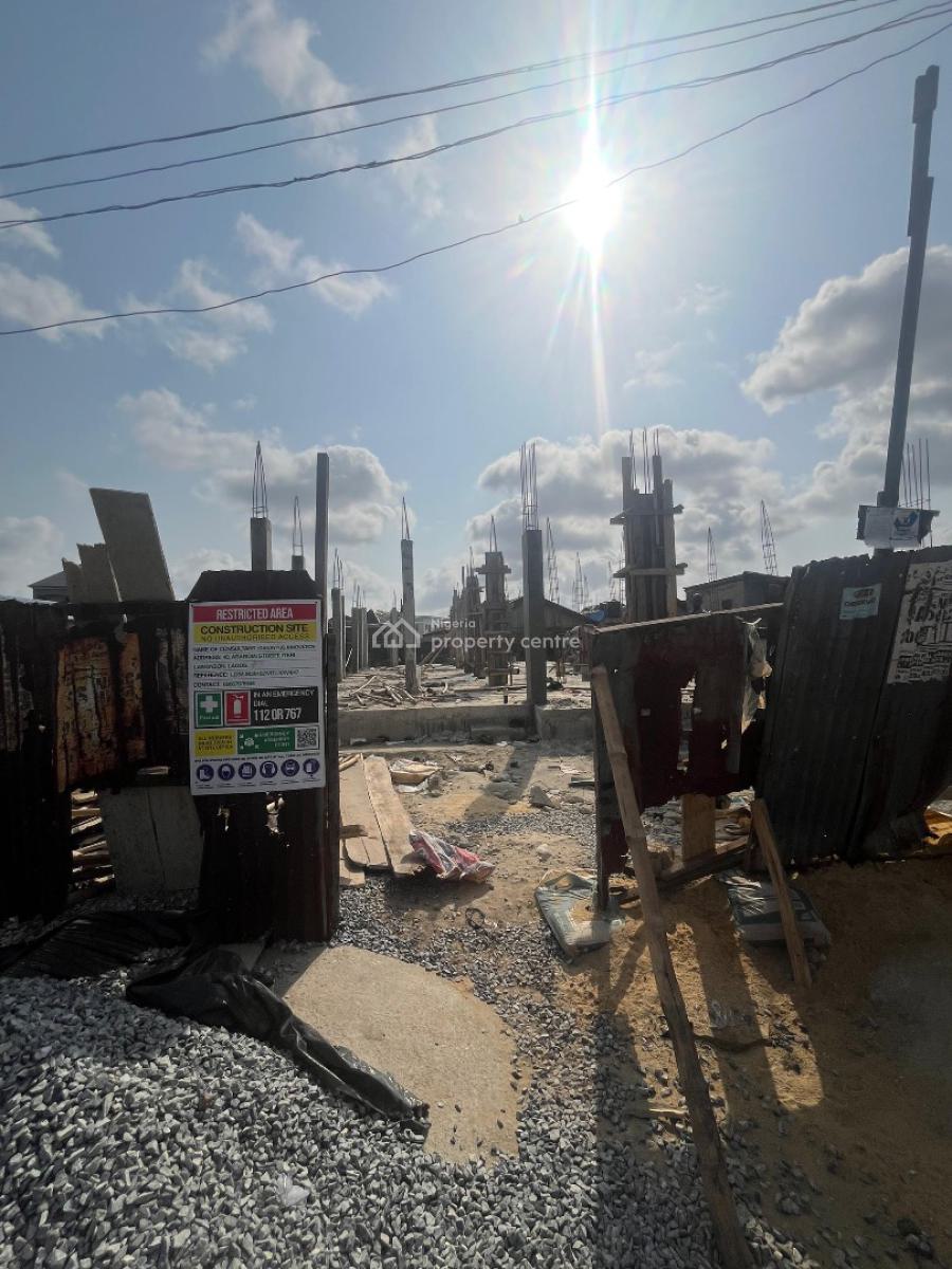 a Clean and Modern 1 Bedroom Apartment in a Serene Area of Itire, Still Selling at Off Plan, 3 Months Installment Payment Or 12 Months, Itire, Lagos, Mini Flat (room and Parlour) for Sale