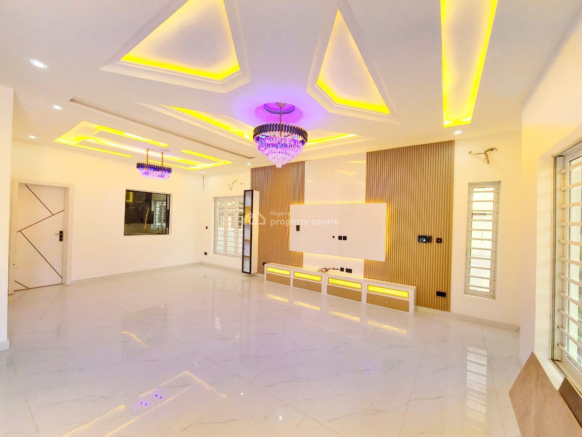 Brand New 5 Bedroom Detached Duplex with Cinema House & 1bq, Ikota Villa Estate, Ikota, Lekki, Lagos, Detached Duplex for Sale