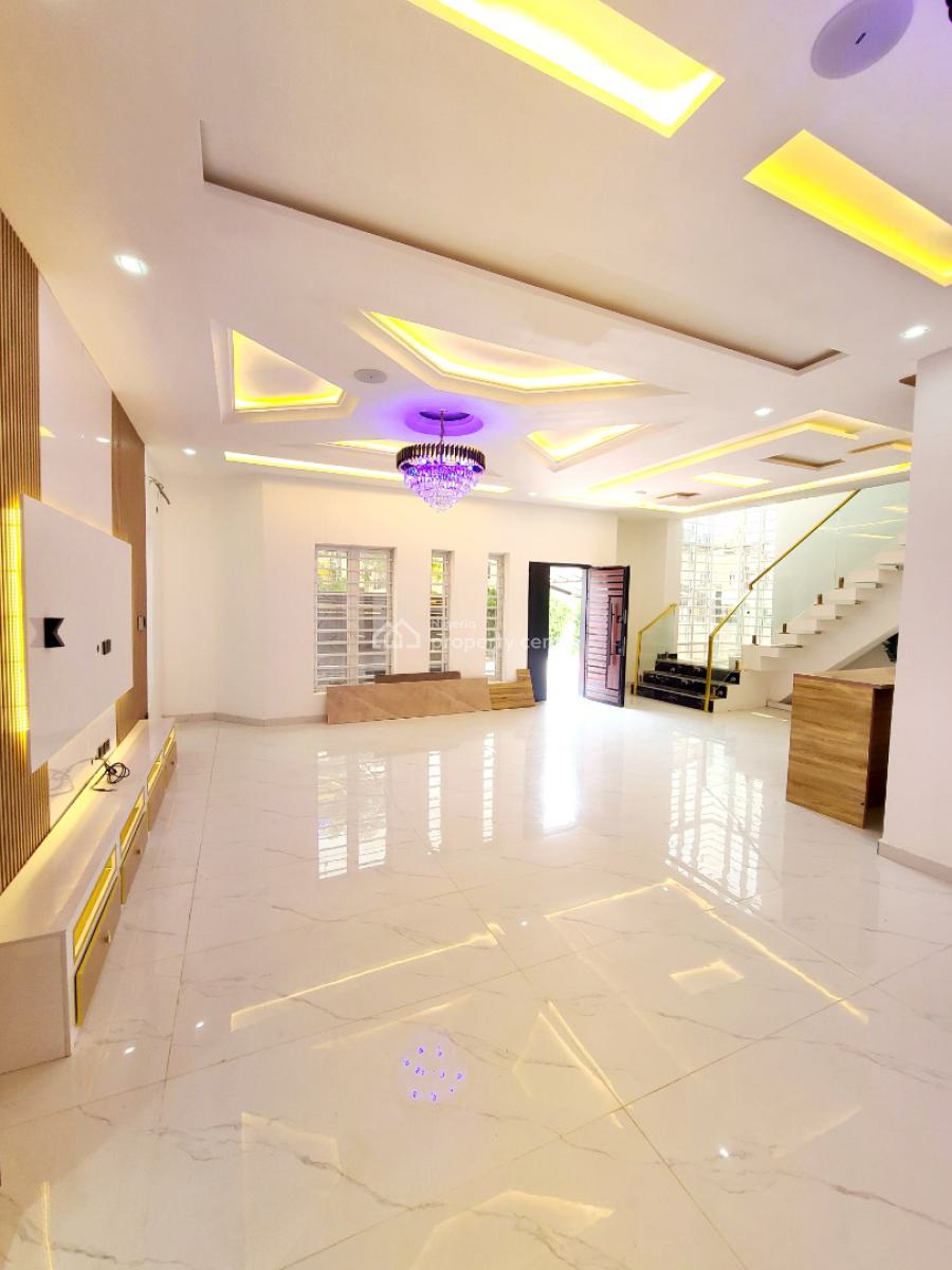 Brand New 5 Bedroom Detached Duplex with Cinema House & 1bq, Ikota Villa Estate, Ikota, Lekki, Lagos, Detached Duplex for Sale