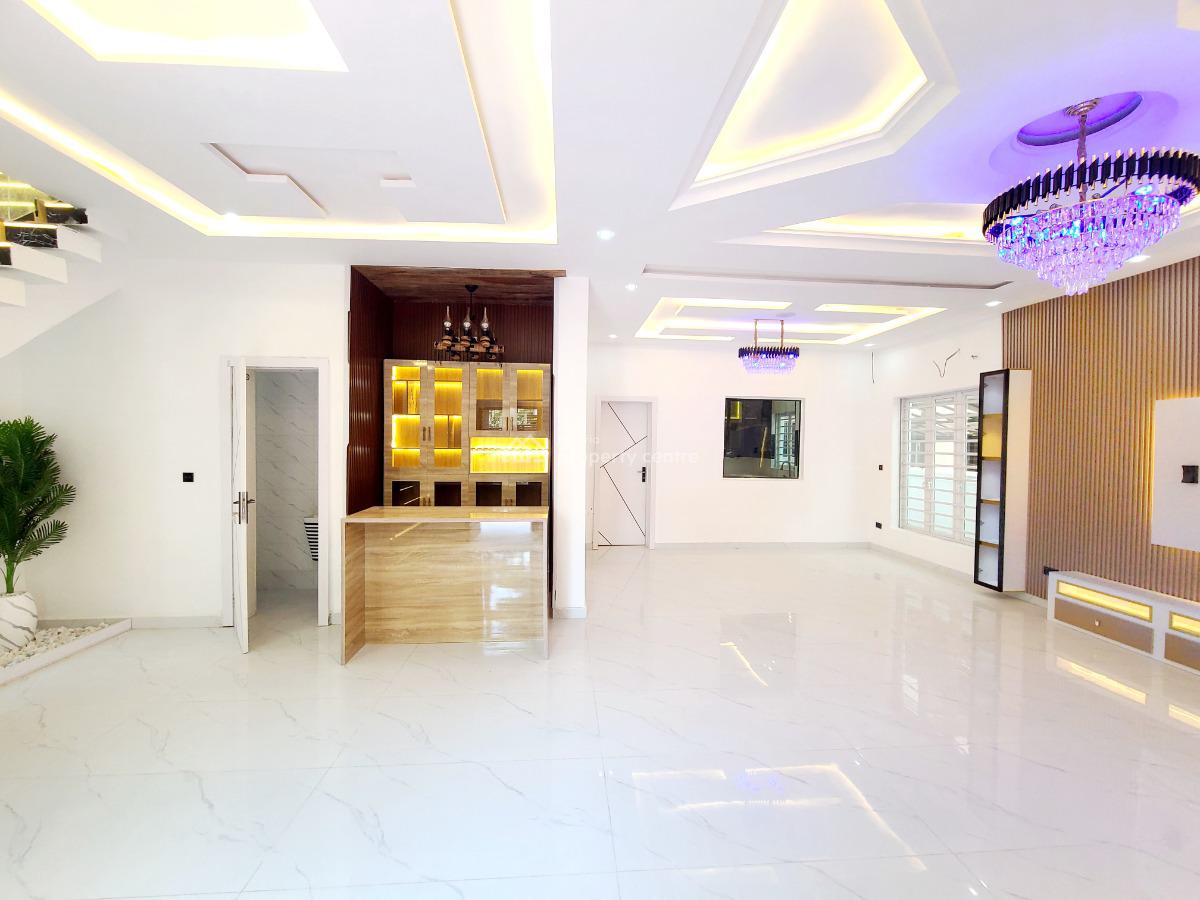 Brand New 5 Bedroom Detached Duplex with Cinema House & 1bq, Ikota Villa Estate, Ikota, Lekki, Lagos, Detached Duplex for Sale