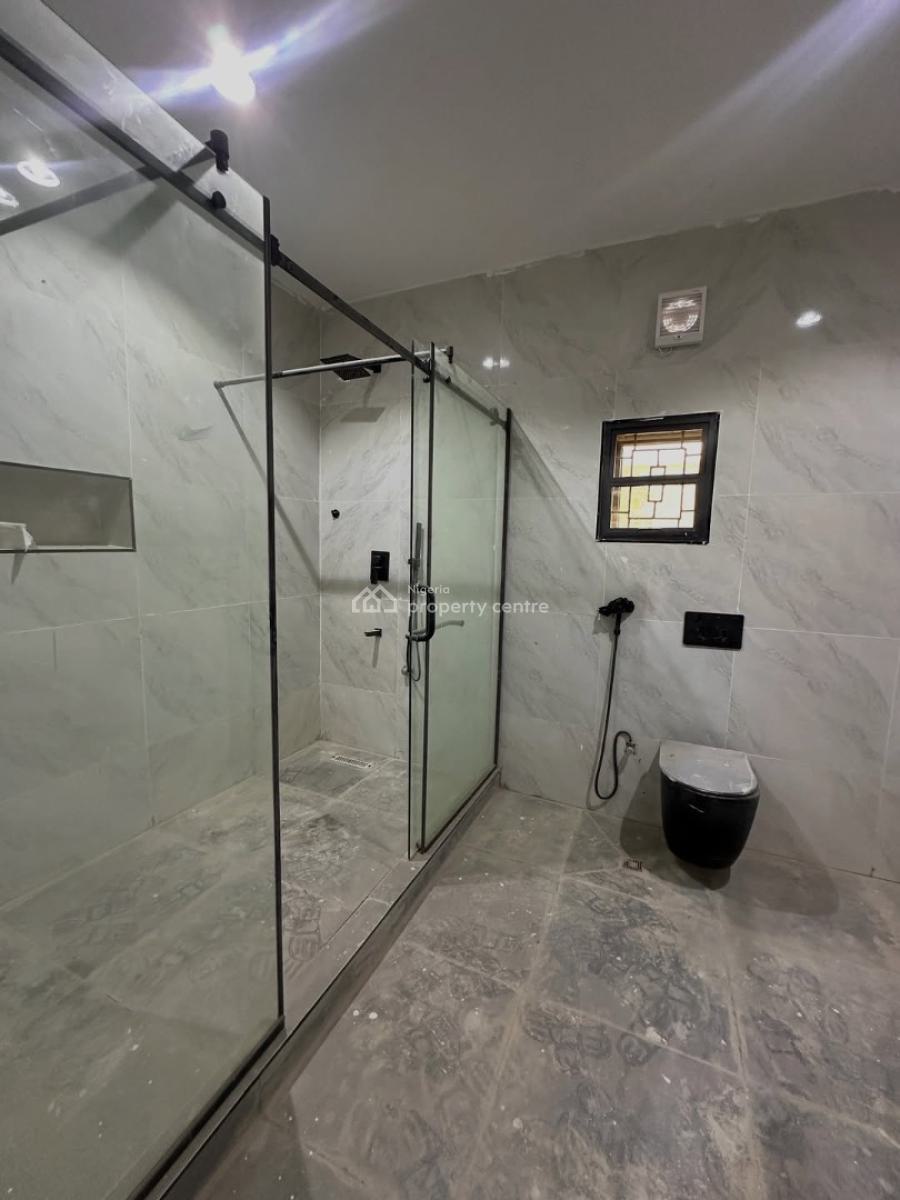 Brand New 5 Bedroom Semi-detached Duplex with Bq, Swimming Pool, Guzape, Guzape District, Abuja, Terraced Duplex for Rent