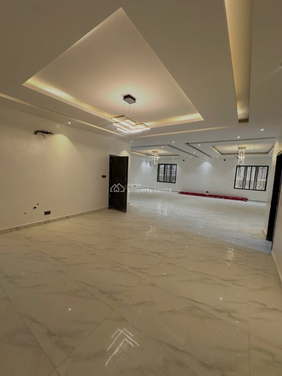 Brand New 5 Bedroom Semi-detached Duplex with Bq, Swimming Pool, Guzape, Guzape District, Abuja, Terraced Duplex for Rent