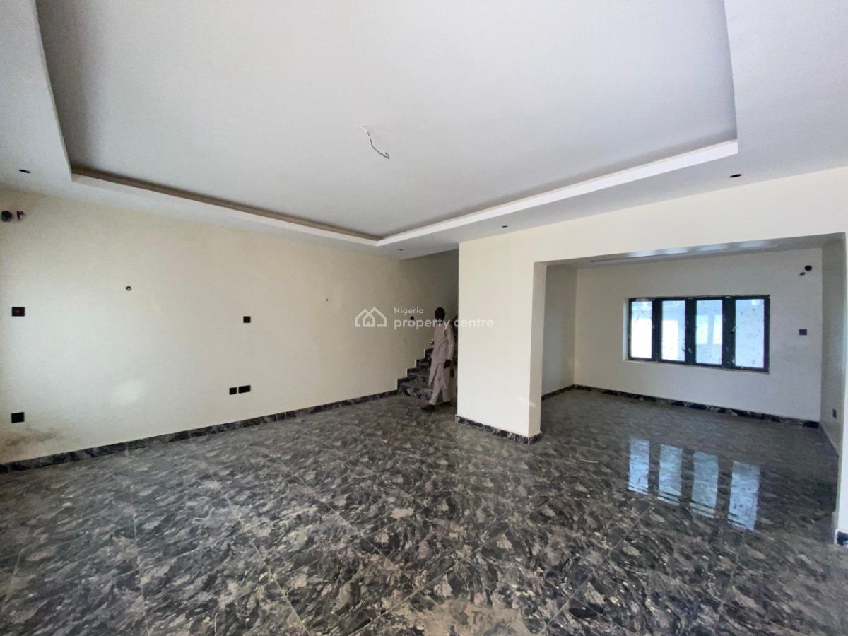 Newly Built 4 Bedroom Terrace Duplex with 1 Bedroom Bq(corner-piece), By Magistrate Court, Life Camp, Abuja, Terraced Duplex for Rent