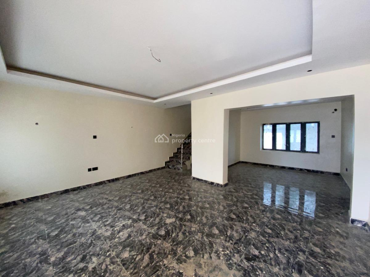 Newly Built 4 Bedroom Terrace Duplex with 1 Bedroom Bq(corner-piece), By Magistrate Court, Life Camp, Abuja, Terraced Duplex for Rent