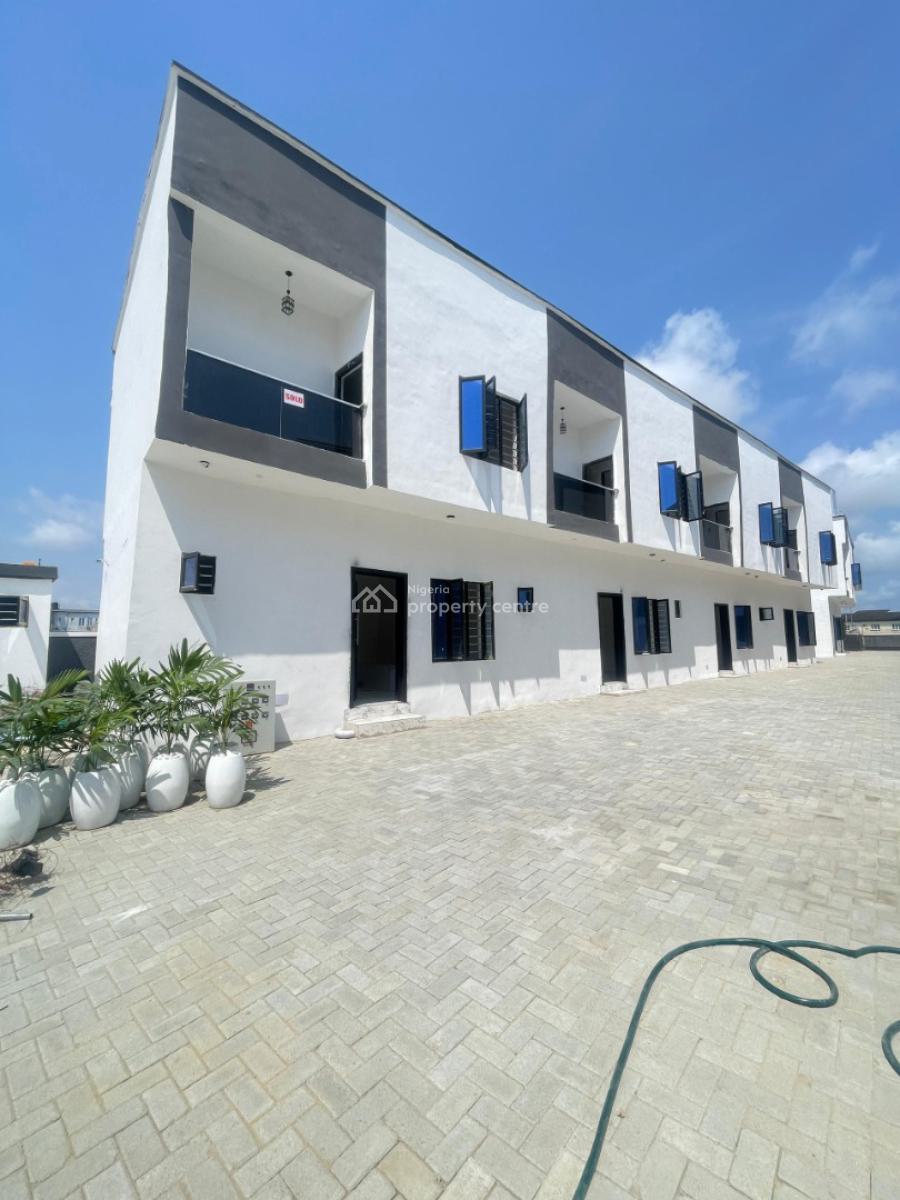 Newly Built 2 Bedroom Terrace Duplex Within an Estate, Ajah, Lekki, Lagos, Terraced Duplex for Sale