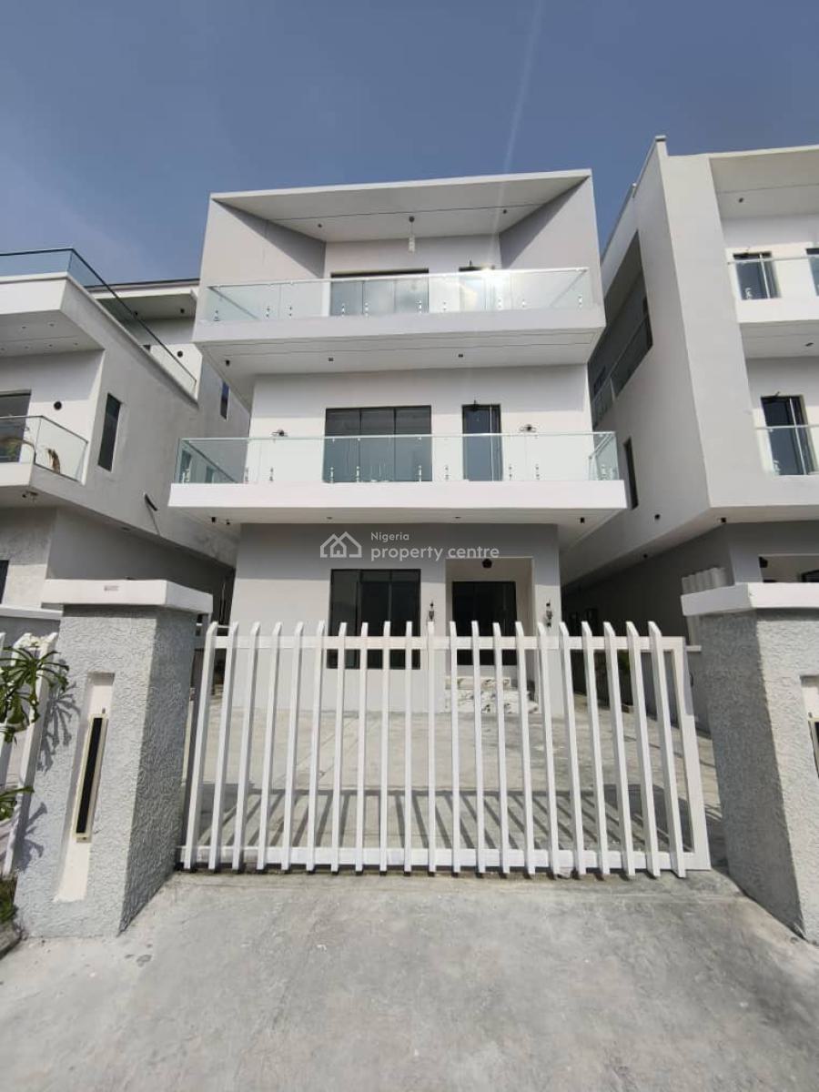 Exquisitely Finished 5 Bedroom Fully Detached Duplex with Bq, Toll Gate, Lekki, Lagos, Detached Duplex for Sale