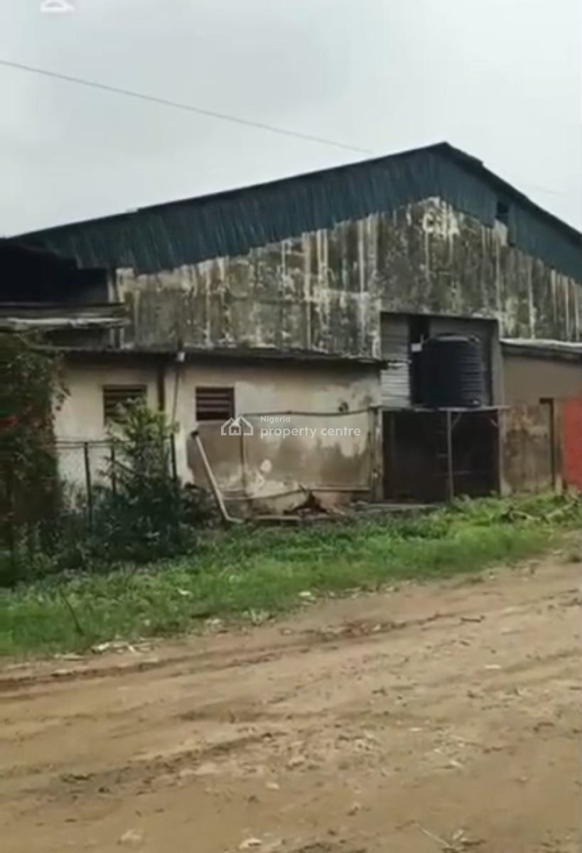 Warehouse with* Offices on *4,900*  with Registered Deed, Ilupeju Bypass, Ilupeju, Lagos, Commercial Property for Sale