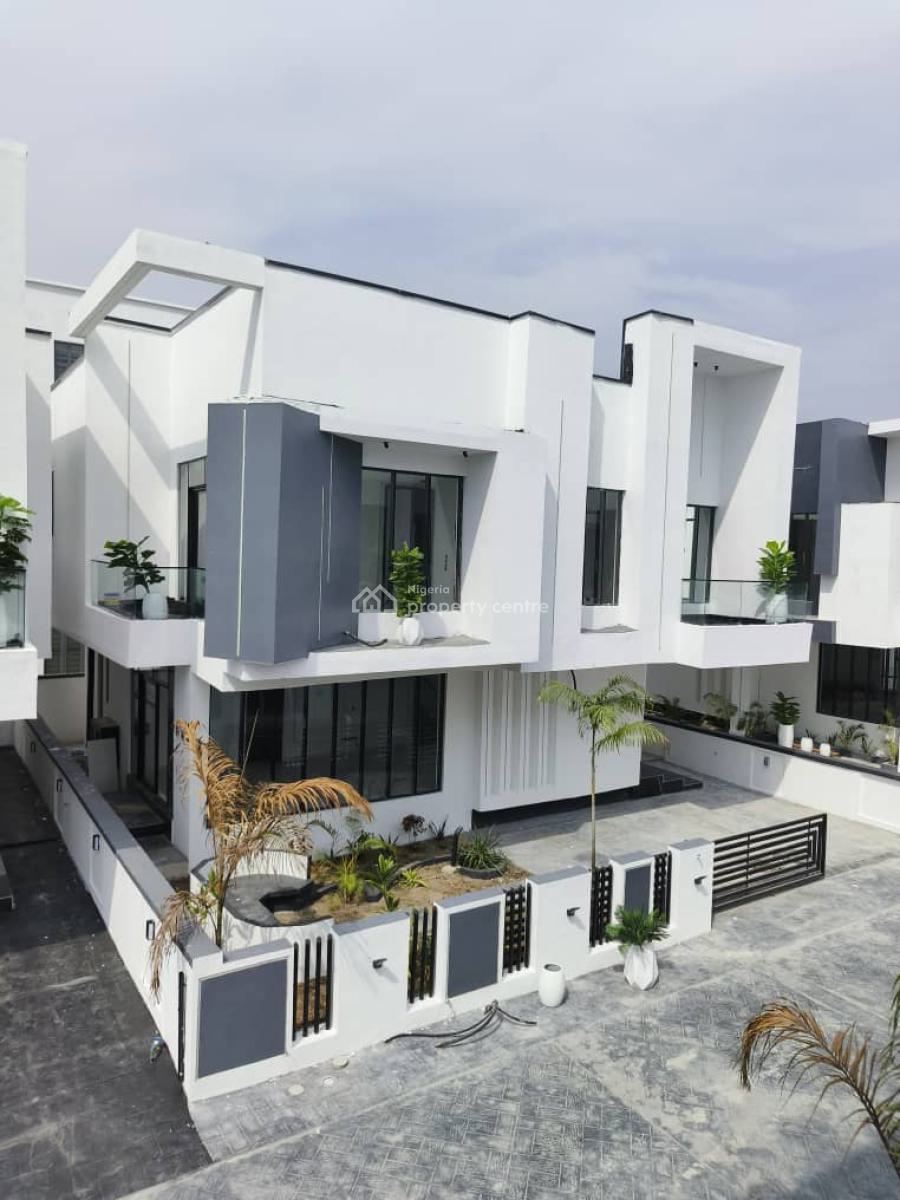 Luxurious Massive   Automated 5 Bedroom Fully Detached Duplex with Bq, Chevron, Lekki, Lagos, Detached Duplex for Sale