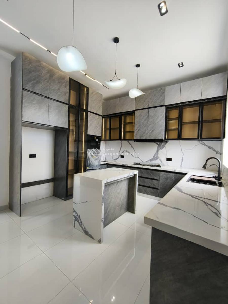Luxurious Massive   Automated 5 Bedroom Fully Detached Duplex with Bq, Chevron, Lekki, Lagos, Detached Duplex for Sale