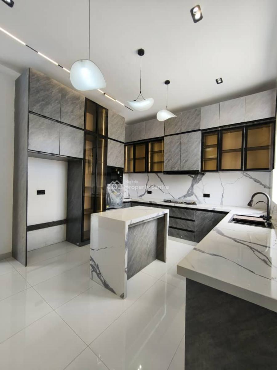 Luxurious Massive   Automated 5 Bedroom Fully Detached Duplex with Bq, Chevron, Lekki, Lagos, Detached Duplex for Sale