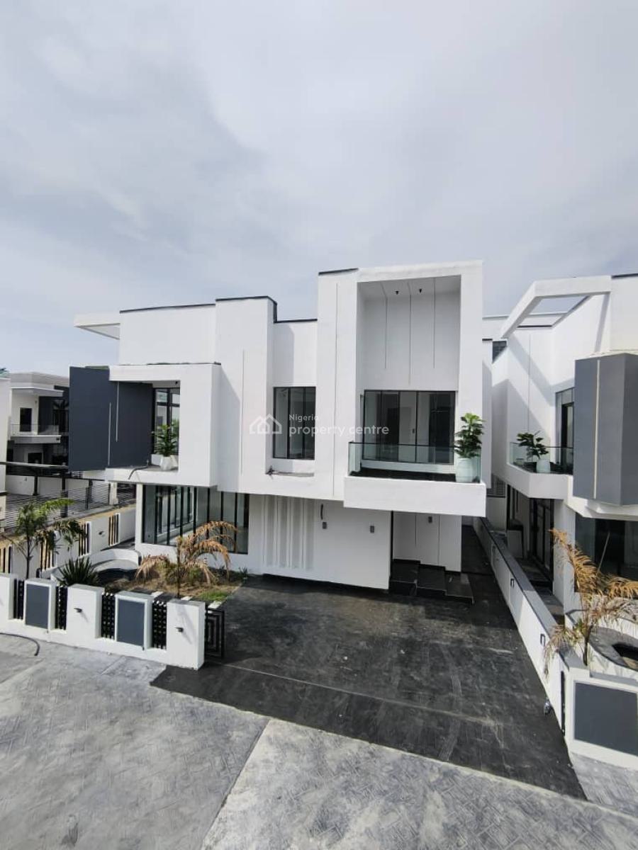 Luxurious Massive   Automated 5 Bedroom Fully Detached Duplex with Bq, Chevron, Lekki, Lagos, Detached Duplex for Sale