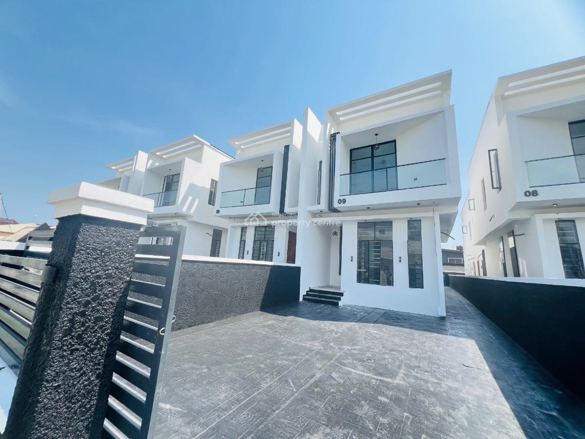 4bedroom Semi Detached Duplex with Bq, Idado, Lekki, Lagos, Semi-detached Duplex for Sale