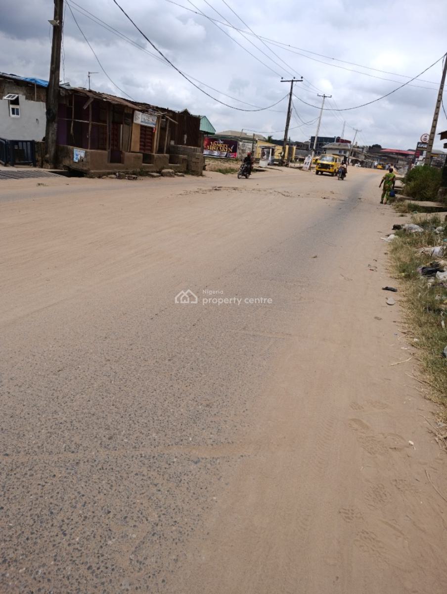 Complete 2 Plot Together on a Tarred Road in a Decent and Busy, Aboru Iyana Ipaja, Ipaja, Lagos, Mixed-use Land for Sale