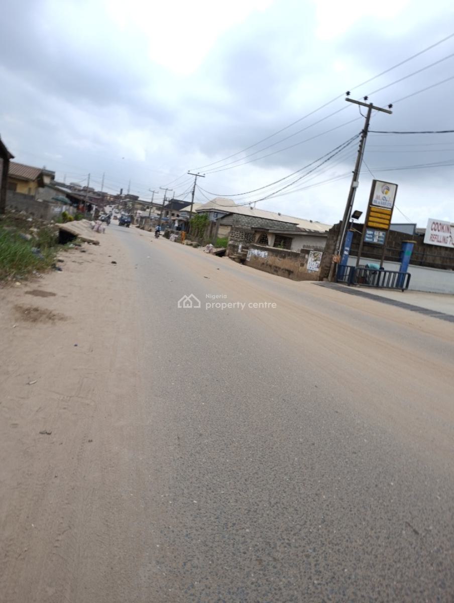 Complete 2 Plot Together on a Tarred Road in a Decent and Busy, Aboru Iyana Ipaja, Ipaja, Lagos, Mixed-use Land for Sale