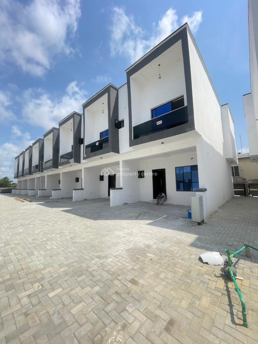 Nicely Built 3 Bedroom Terrace Duplex with Bq, Ajah, Lagos, Terraced Duplex for Sale