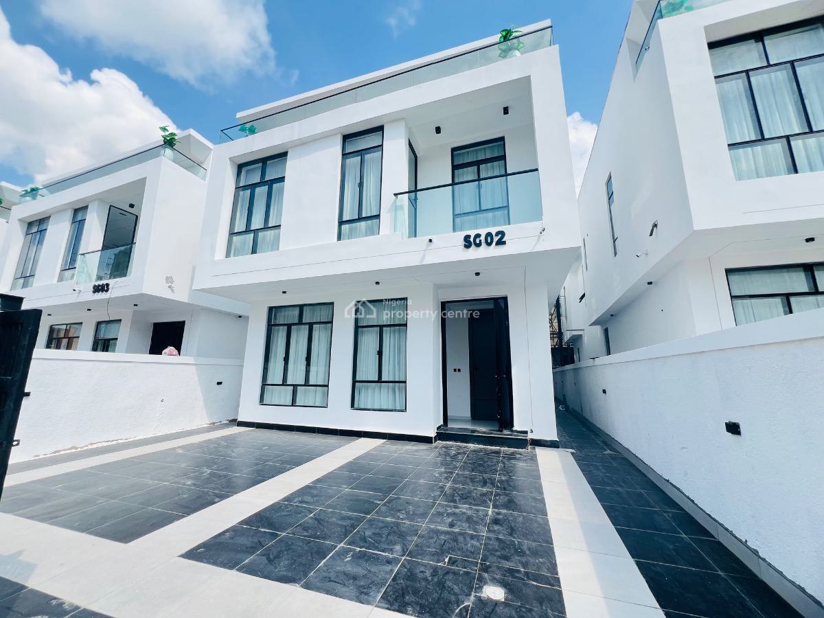 5bedroom Detached Duplex with Bq, Chevron Alternative, Lekki, Lagos, Detached Duplex for Sale